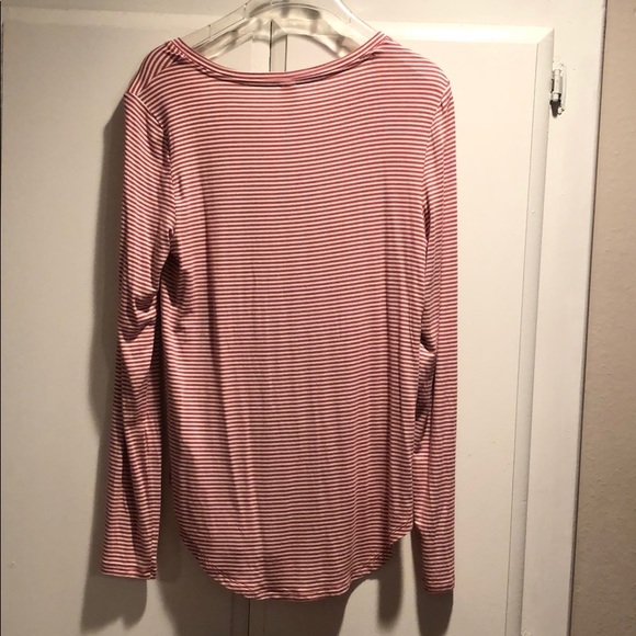 Striped Red Old Navy Long Sleeve - Picture 2 of 3